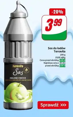 Dino Sos do lodów Terravita Zielone Owoce oferta
