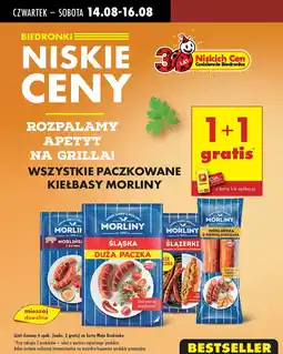 Biedronka Kiełbaski ślązerki Morliny oferta