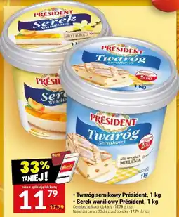 Twój Market Serek waniliowy Président oferta