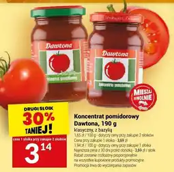Twój Market Koncentrat pomidorowy Dawtona klasyczny, z bazylią oferta