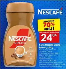 Twój Market Kawa Nescafe Crema instant oferta