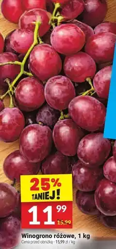 Twój Market Winogrono różowe Twój Market oferta