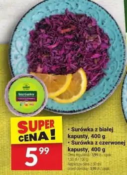 Twój Market Surówka z czerwonej kapusty Białecki oferta