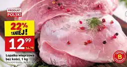 Twój Market Łopatka wieprzowa bez kości, 1 kg Twój Market oferta
