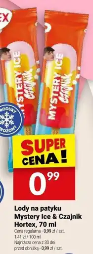 Twój Market Lody na patyku Mystery Ice & Czajnik Hortex oferta