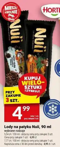 Twój Market Lody na patyku Nuii oferta