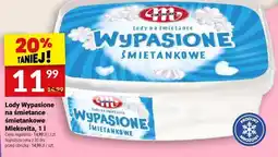 Twój Market Lody Wypasione na śmietance śmietankowe Mlekovita oferta