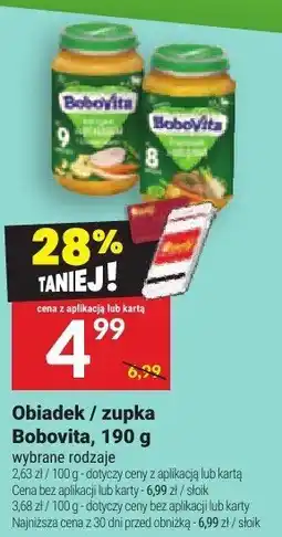Twój Market Obiadek/zupka Bobovita oferta