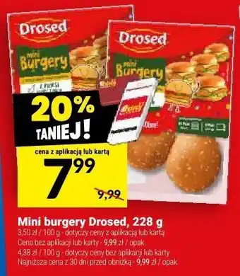 Twój Market Mini burgery Drosed oferta