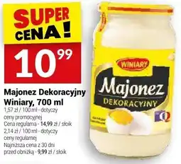 Twój Market Majonez dekoracyjny Winiary oferta