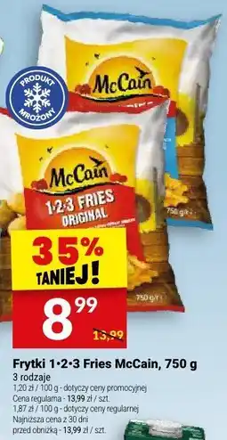 Twój Market Frytki 1-2-3 Fries McCain oferta