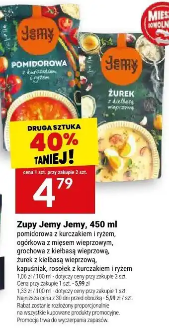 Twój Market Zupy Jemy Jemy oferta