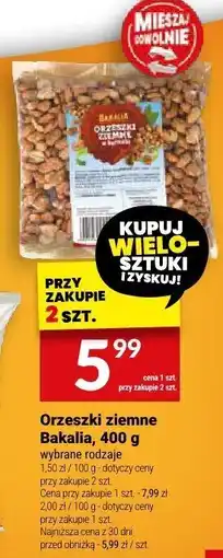 Twój Market Orzeszki ziemne Bakallino oferta