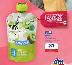 dm drogerie markt Mus owocowy Babylove oferta