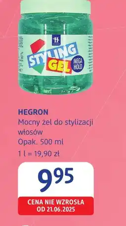 dm drogerie markt Żel do stylizacji włosów Hegron oferta