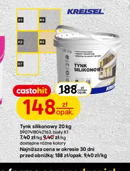 Castorama Tynk silikonowy Kreisel oferta