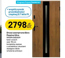 Castorama Drzwi zewnętrzne Ebro oferta