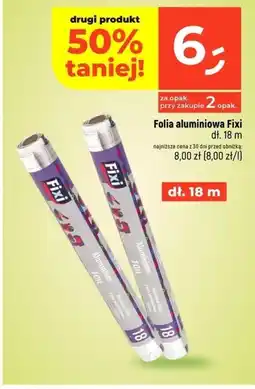 Dealz Folia aluminiowa Fixi oferta