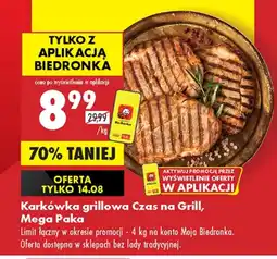 Biedronka Karkówka Czas na grill oferta