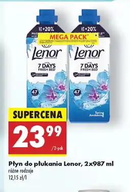 Biedronka Płyn do płukania Lenor oferta