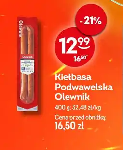 Żabka Kiełbasa podwawelska Olewnik oferta