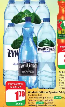 Dino Woda źródlana Żywiec oferta