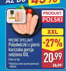 ALDI Polędwiczki z kurczaka Mięsne Specjały oferta