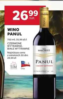 Stokrotka Wino wytrawne Panul oferta