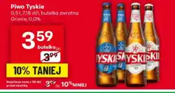 Delikatesy Centrum Piwo Tyskie oferta