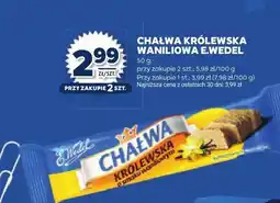 Stokrotka Chałwa E.Wedel królewska waniliowa oferta