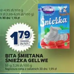 Stokrotka Bita śmietana śnieżka Gellwe oferta