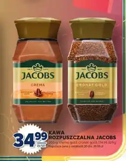 Stokrotka Kawa rozpuszczalna Jacobs Crema Gold/Cronat Gold oferta