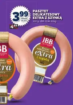Stokrotka Pasztet delikatesowy extra z szynką JBB oferta
