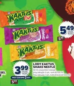 Stokrotka Lody Kaktus Shake Nestlé oferta