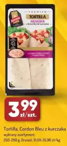 Avita Tortilla, Cordon Bleu z kurczaka oferta