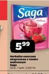 Netto Herbata owocowa malina Saga oferta