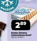 Netto Lód śmietankowy Koral Kostka Śnieżna oferta