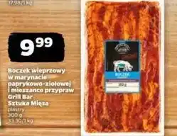 Netto Boczek wieprzowy z przyprawach Sztuka Mięsa Netto oferta