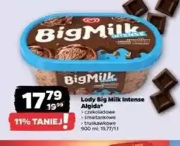 Netto Lody truskawka Algida Big Milk oferta