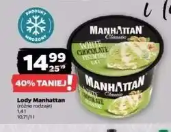 Netto Lody white chocolate & pistachio Manhattan (Nestle) oferta