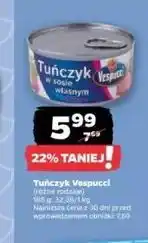 Netto Tuńczyk w sosie własnym Vespucci oferta