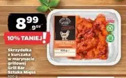 Netto Skrzydełka z kurczaka w marynacie grillowej Sztuka Mięsa Netto oferta
