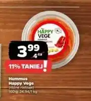 Netto Hummus pomidorowy Happy Vege oferta