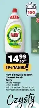 Netto Płyn do mycia naczyń apple Fairy oferta