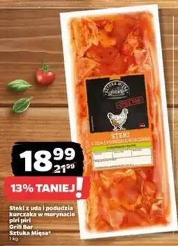Netto Steki z uda i podudzia kurczaka w marynacie piri Sztuka Mięsa Netto oferta