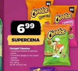 Netto Chrupki ginger & soy sauce Cheetos Crunchos oferta