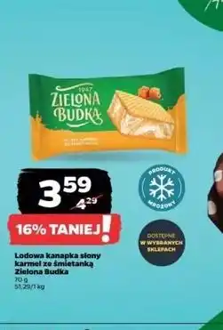 Netto Kanapka lodowa słony karmel Zielona Budka oferta