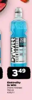 Netto Napój elektrolity niebieski zero Dr Witt oferta