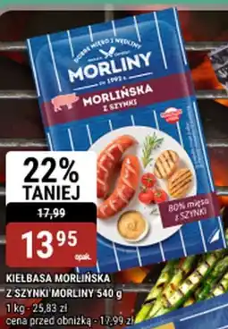 bi1 KIEŁBASA MORLIŃSKA Z SZYNKI MORLINY oferta