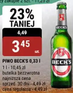 bi1 PIWO BECK'S oferta